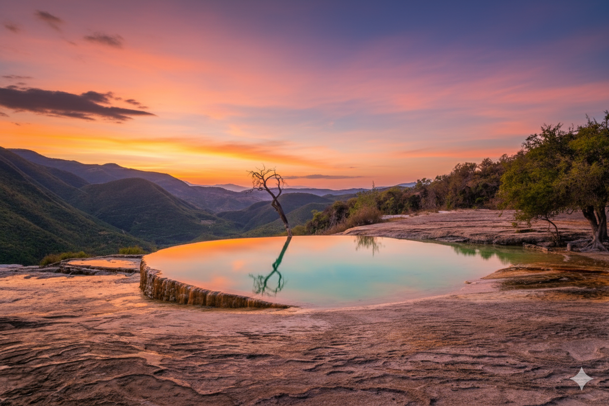 Hierve el Agua: Ruta de Naturaleza, Tradición y Sabores